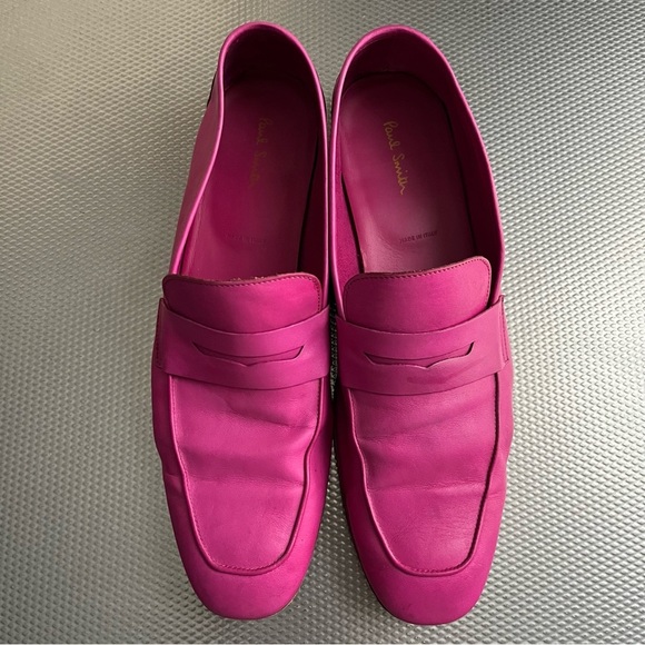 Paul Smith fuchsia loafers main image 9
